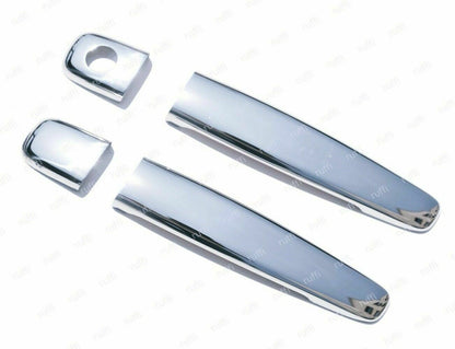 CROMATURA MANIGLIE 2 PORTE CITROEN C3 MK1 2002-2009 ACCIAIO INOX ADESIVO 0032 AUTOELEGANCERICAMBI