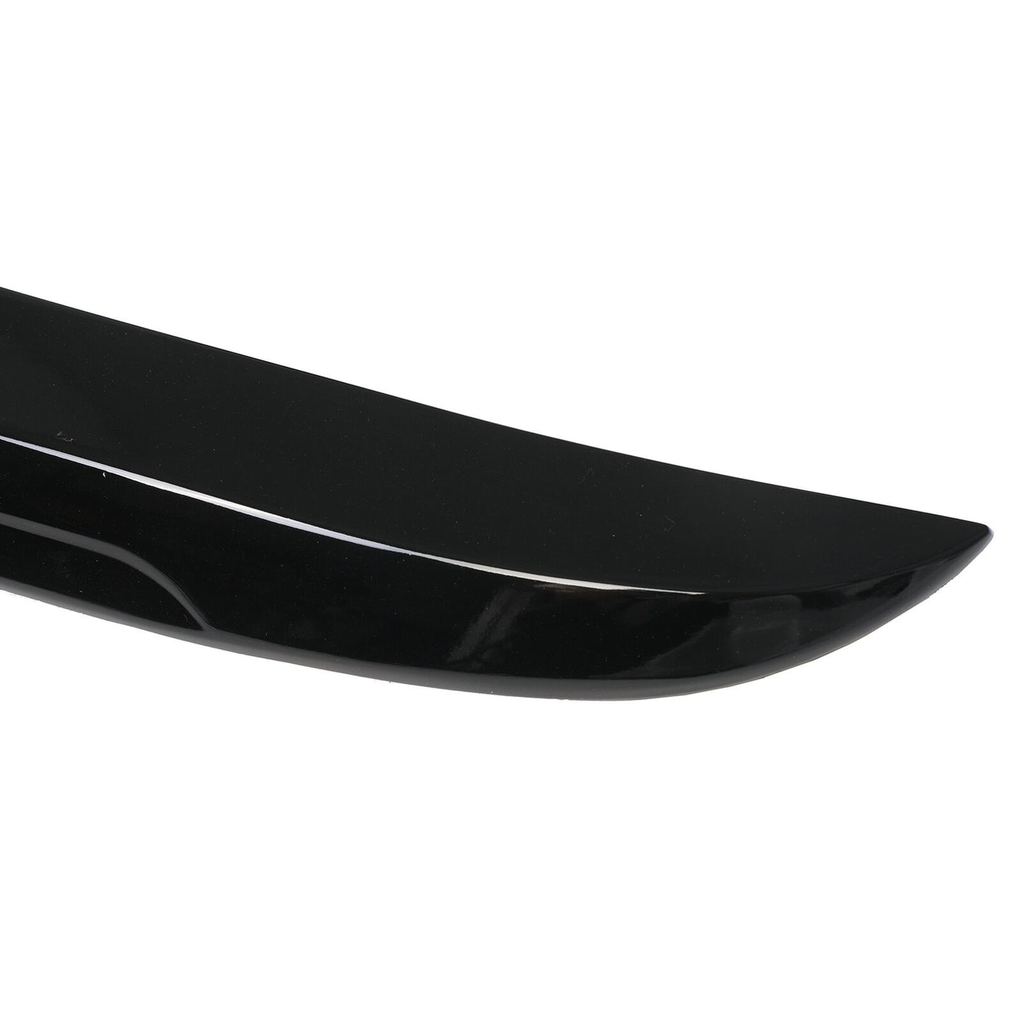 SPOILER POSTERIORE COFANO PER BMW SERIE 5 E60 BERLINA LOOK M5 IN ABS NERO LUCIDO