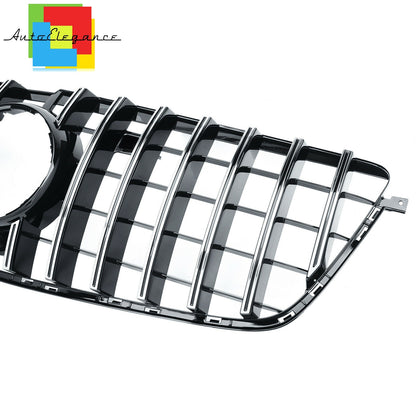 FRONT GRILLE GL W166 X166 GT LOOK GLOSS BLACK CHROME FINISHES NEWS