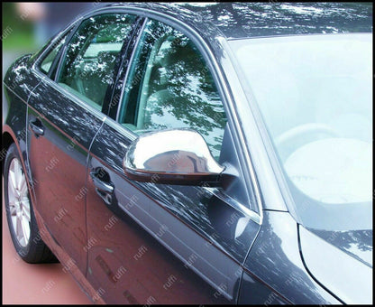 CROMATURA SPECCHIETTI LATERALI AUDI A3 S3 RS3 8P 2008-2010 INOX ADESIVO 0032 AUTOELEGANCERICAMBI