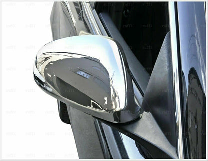 CROMATURA SPECCHIETTI LATERALI ALFA ROMEO 159 2005+ ACCIAIO INOX ADESIVO 0032 AUTOELEGANCERICAMBI