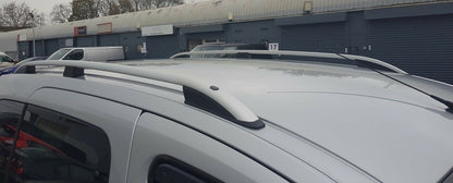 BARRE SUL TETTO MANCORRENTI PEUGEOT PARTNER TEPEE 2008+ SATINATI PORTAPACCHI AUTOELEGANCERICAMBI