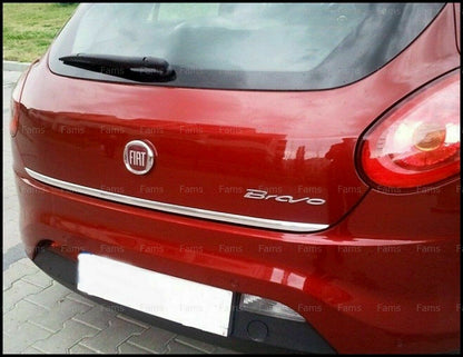 CROMATURA BAGAGLIAIO FIAT BRAVO 2006+ ACCIAIO INOX ADESIVO 0032 AUTOELEGANCERICAMBI