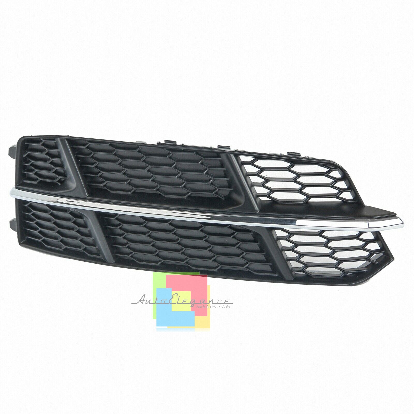 AUDI A6 4G C7 2015-2019 SLINE GRIGLIE FENDINEBBIA NIDO D'APE PROFILO SATINATO AUTOELEGANCERICAMBI