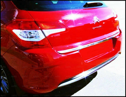 CROMATURA BAGAGLIAIO CITROEN C4 MK2 2010+ ACCIAIO INOX ADESIVO 0032 AUTOELEGANCERICAMBI
