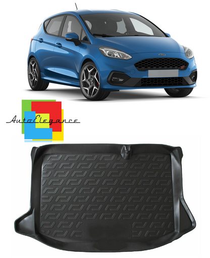 VASCA BAULE BAGAGLIAIO TAPPETO GOMMA SUPERGRIP FORD FIESTA VI 2008-2017 0032