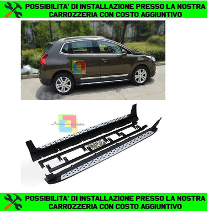 PEUGEOT 3008 2009-2016 TOP QUALITY DOOR SIDE STEPS