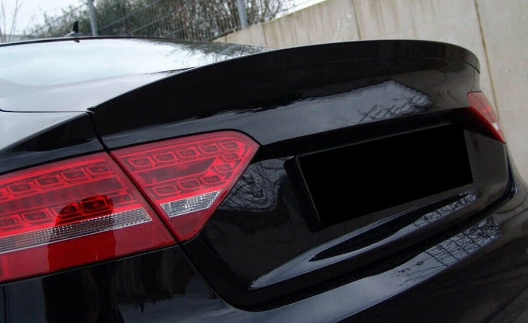 AUDI A5 8T COUPE 3 PORTE 07-15 SPOILER POSTERIORE COFANO LOOK SLINE S5 - ABS - AUTOELEGANCERICAMBI