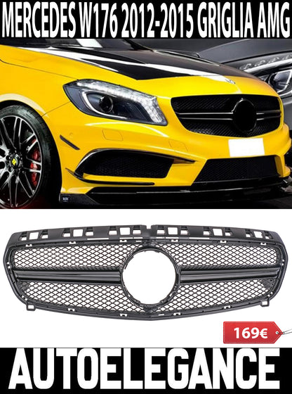 MERCEDES CLASSE A W176 2012-2015 GRIGLIA ANTERIORE AMG