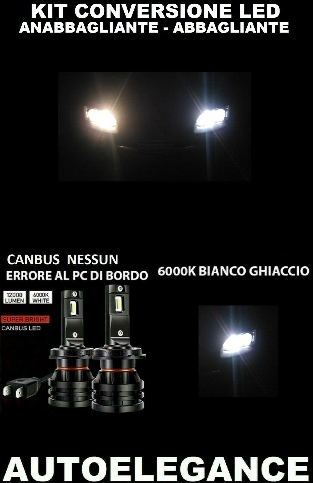 MAZDA XEDOS 6 LIGHTS LOW BEAM HIGH BEAM LED 16.000LM CAMBUS 0032