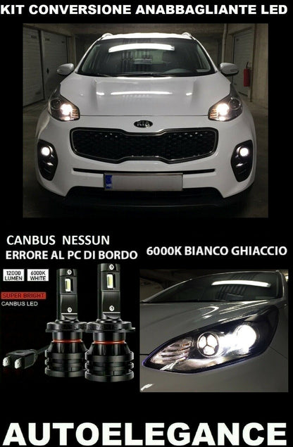 KIA SPORTAGE MK4 LED LOW BEAM KIT 16.000LM CAMBUS 0032