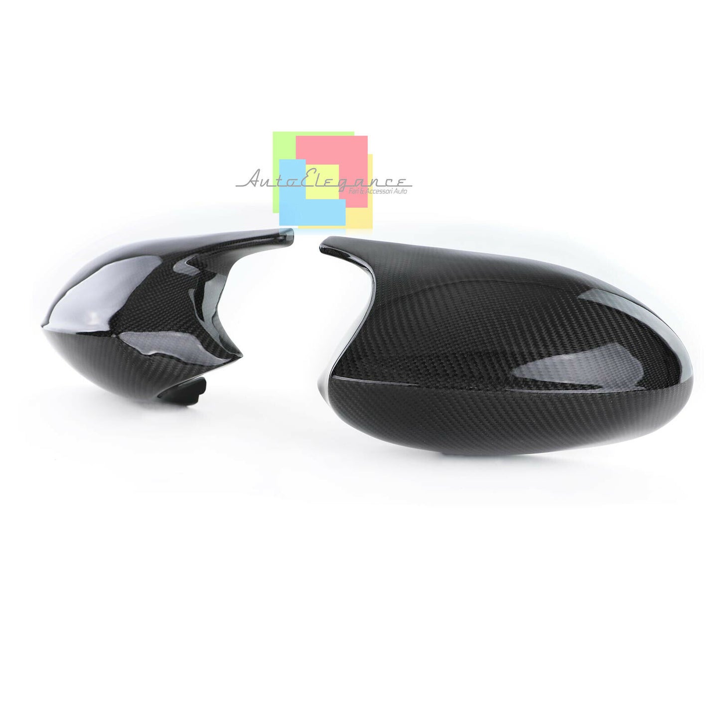 BMW SERIE 3 E92 E92 06-10 SPECCHI CALOTTE SPECCHIETTI CARBONIO LOOK M3 AUTOELEGANCERICAMBI