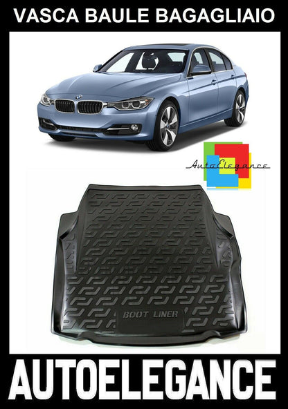TRUNK LINER RUBBER CARPET SUPERGRIP BMW 3 F30 LIMOUSINE 12-18 -AT-