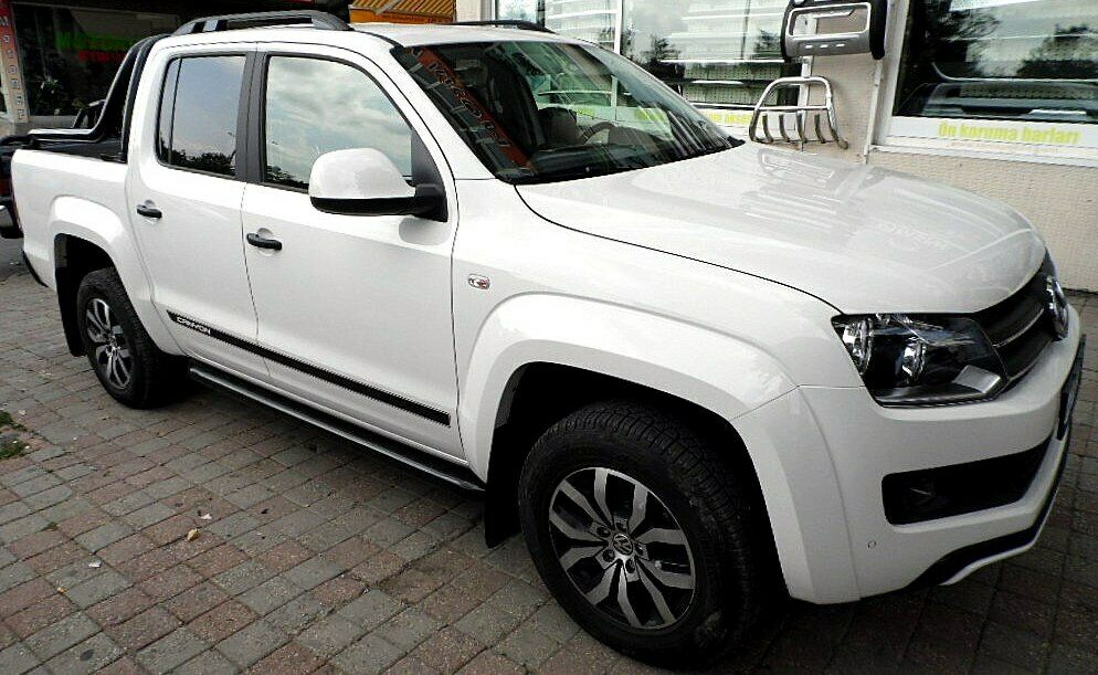 VW AMAROK 2010- BARRE SUL TETTO MANCORRENTI NERI PORTAPACCHI