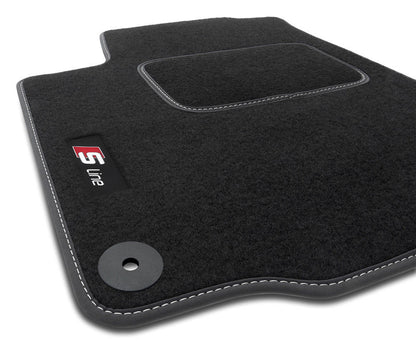 4HS TAPPETI TAPPETINI moquette velluto S-LINE AUDI A4 B8 2008-2015 AUTOELEGANCERICAMBI