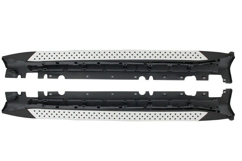 0192 PEDANE LATERALI BMW X5 E70 2006-2013 SOTTOPORTA IN ALLUMINIO AUTOELEGANCERICAMBI