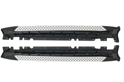 0192 PEDANE LATERALI BMW X5 E70 2006-2013 SOTTOPORTA IN ALLUMINIO AUTOELEGANCERICAMBI