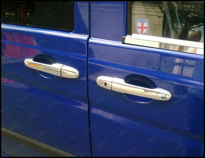 CROMATURA MANIGLIE 4 PORTE MERCEDES VITO W639 2003-2014 INOX ADESIVO 0032 AUTOELEGANCERICAMBI