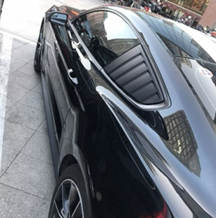 FORD MUSTANG 2015-2020 REAR WINDOW LOUVER PROTECTION GT350 LOOK