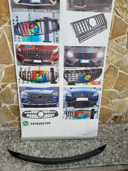 MERCEDES E-CLASS COUPE C238 AMG LOOK GLOSS BLACK REAR BONNET SPOILER