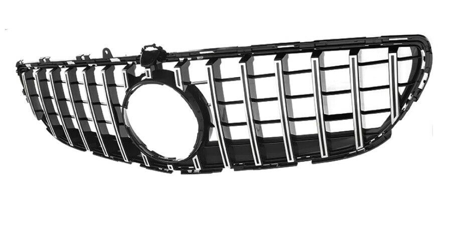 FRONT GRILLE MERCEDES CLS W218 2014-2018 SATIN PROFILES GRILLE