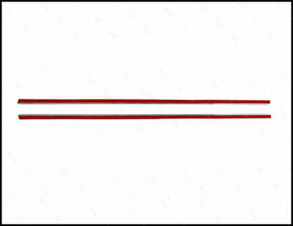 CROMATURA CORNICI FINESTRINI 2PZ CITROEN C2 2003+ INOX ADESIVO 0032 AUTOELEGANCERICAMBI