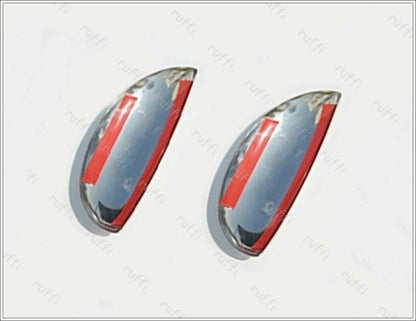 CROMATURA MANIGLIE 2 PORTE CITROEN C1 MK1 2005-2014 ACCIAIO INOX ADESIVO 0032 AUTOELEGANCERICAMBI