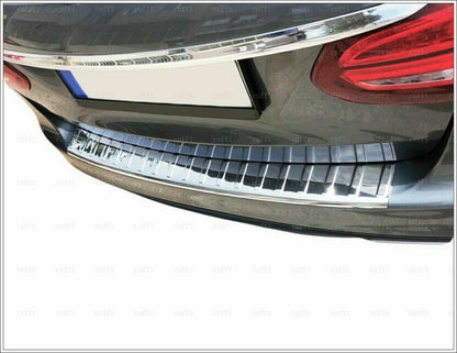 CROMATURA PROTEZIONE PARAURTI POST. MERCEDES C S205 2014+ INOX ADESIVO 0032 AUTOELEGANCERICAMBI