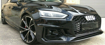 GRIGLIA ANTERIORE AUDI A5 F5 2016+ CALANDRA S5 RS5 QUATTRO NERO NIDO D'APE