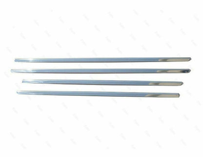 CROMATURA CORNICI FINESTRINI 4PZ CITROEN C3 MK1 2002-2009 INOX ADESIVO 0032 AUTOELEGANCERICAMBI