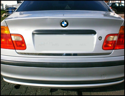 CROMATURA BAGAGLIAIO BMW 3ER E46 HB-SALOON 1998-2007 ACCIAIO INOX ADESIVO 0032 AUTOELEGANCERICAMBI