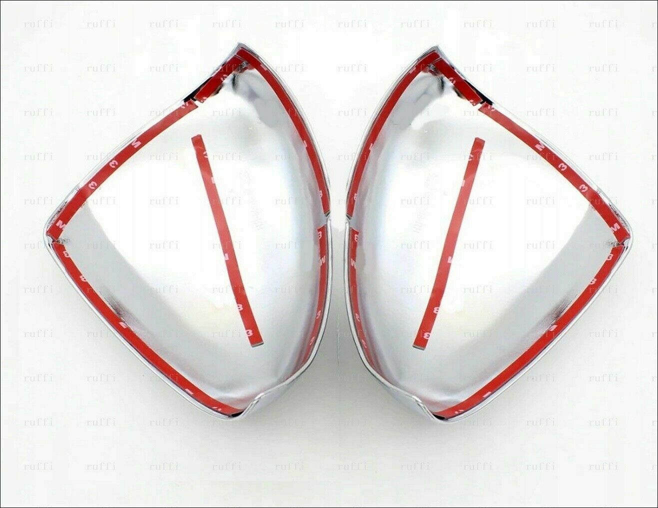 CROMATURA SPECCHIETTI LATERALI CITROEN C4 MK2 2009+ INOX ADESIVO 0032 AUTOELEGANCERICAMBI
