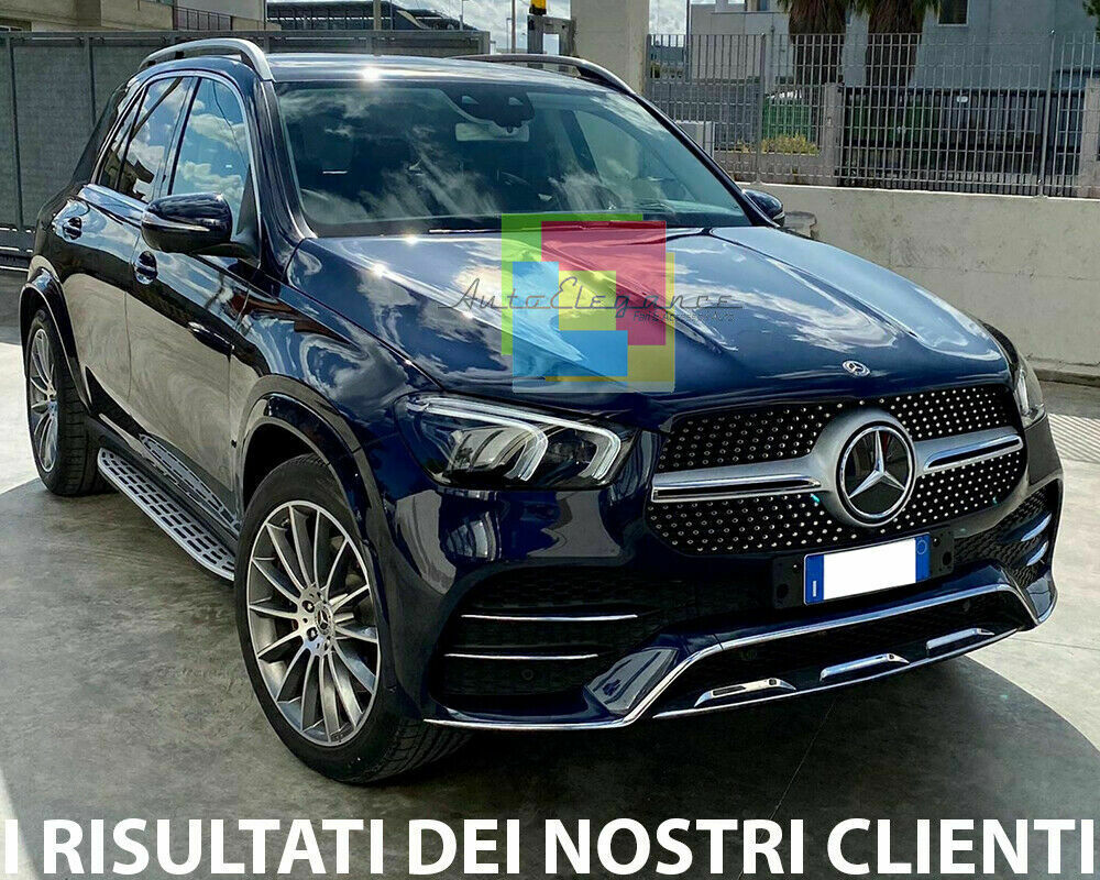 SIDE STEPS UNDER DOOR MERCEDES GLE W167 FROM 2019+ TOP QUALITY ALUMINUM 0032 