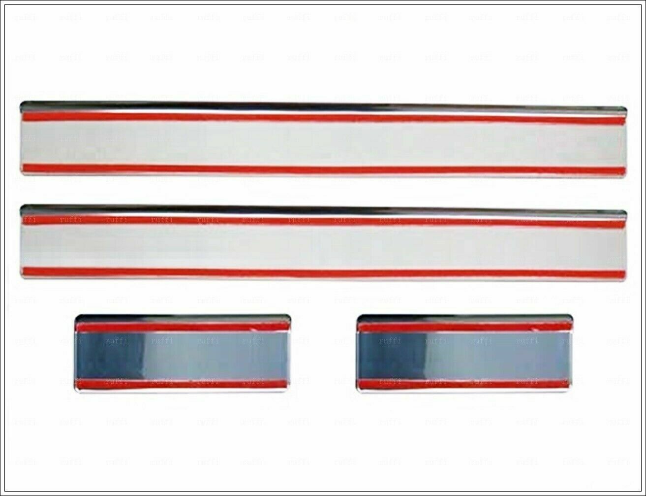 CROMATURA BATTITACCO PORTE PEUGEOT 3008 MK1 2009-2016 ACCIAIO INOX ADESIVO 0032 AUTOELEGANCERICAMBI