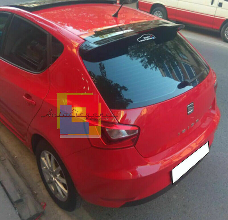 0188 SEAT IBIZA 6J 5 PORTE 08-16 SPOILER TETTO ALETTONE IN ABS CUPRA NEW AUTOELEGANCERICAMBI