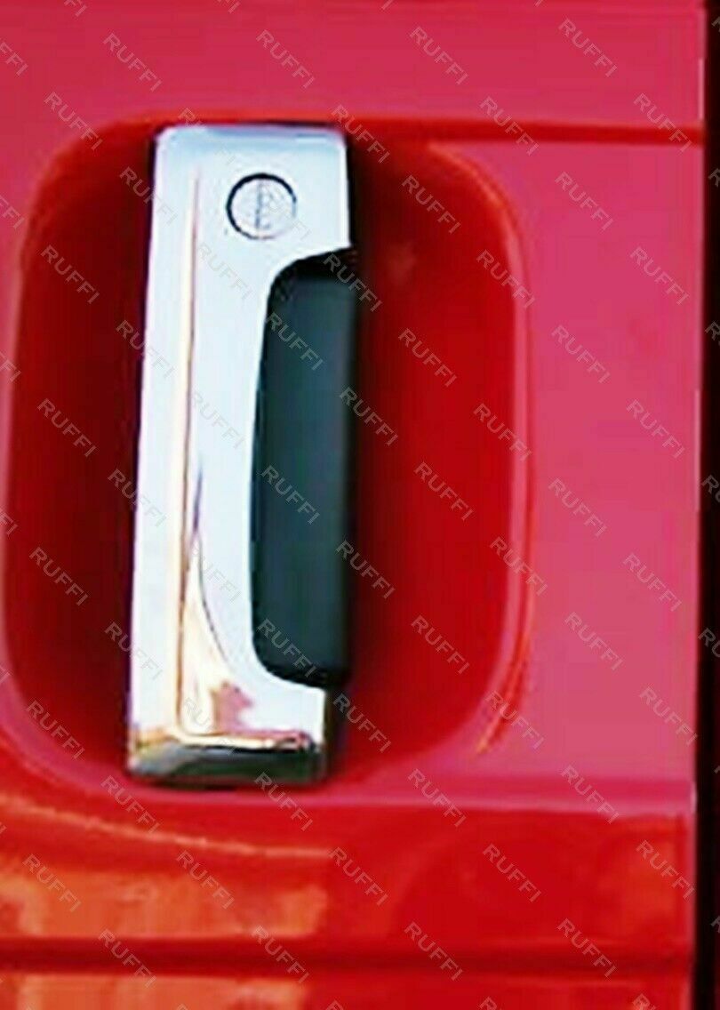 CROMATURA MANIGLIE PORTE VW T4 TRANSPORTER 1995-2003 ACCIAIO INOX ADESIVO 0032 AUTOELEGANCERICAMBI