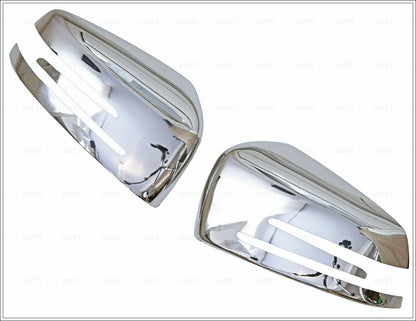 CROMATURA SPECCHIETTI LATERALI MERCEDES CLASSE A W176 ACCIAIO INOX ADESIVO 0032 AUTOELEGANCERICAMBI