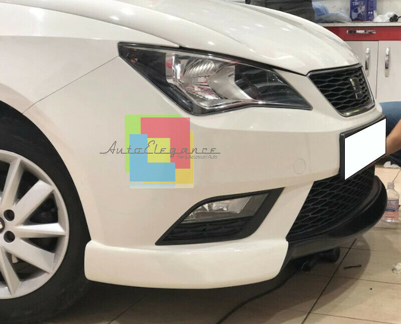 SEAT IBIZA 6J 2012-2017 FRONT BUMPER SPOILER ABS LOOK FR