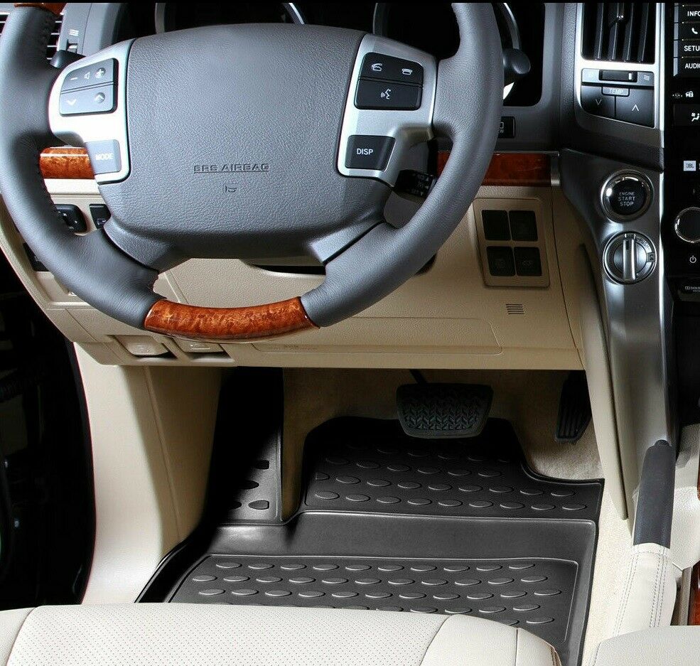 Tappeti Audi Q7 2006-2015 in forma 3D tappetini in gomma con bordo