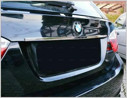 CROMATURA BAGAGLIAIO BMW X5 E70 2006-2013 ACCIAIO INOX ADESIVO 0032 AUTOELEGANCERICAMBI