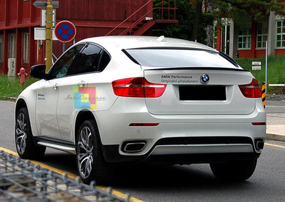 SPOILER POSTERIORE SUL COFANO BMW X6 E71 2008-2014 ABS .-