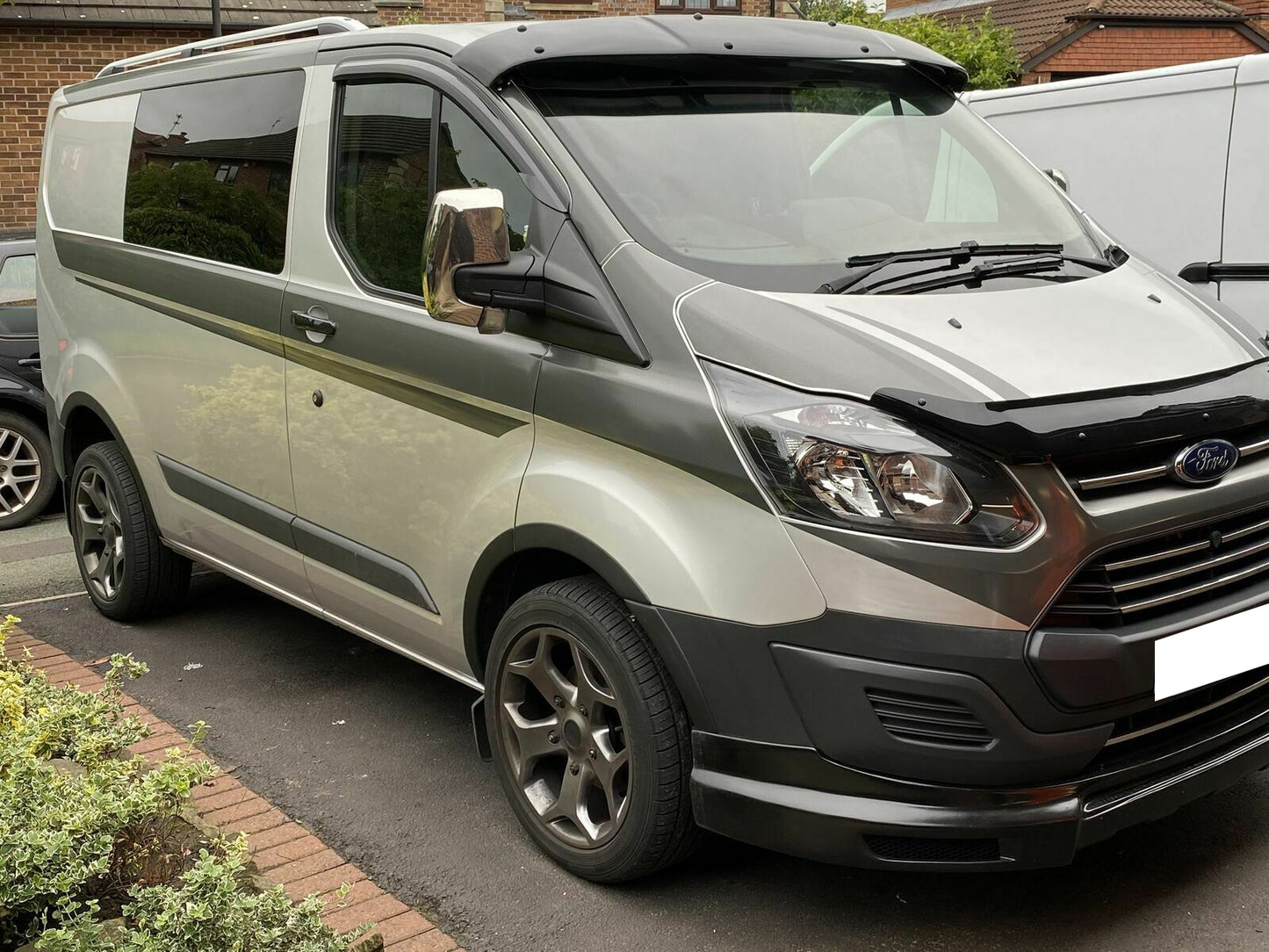 FORD CUSTOM 2012-2018 SPOILER PARAFANGHI ALLARGATI IN ABS