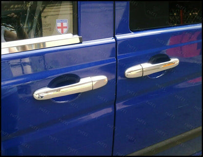 CROMATURA MANIGLIE 4 PORTE MERCEDES VANEO W414 2002+ INOX ADESIVO 0032 AUTOELEGANCERICAMBI