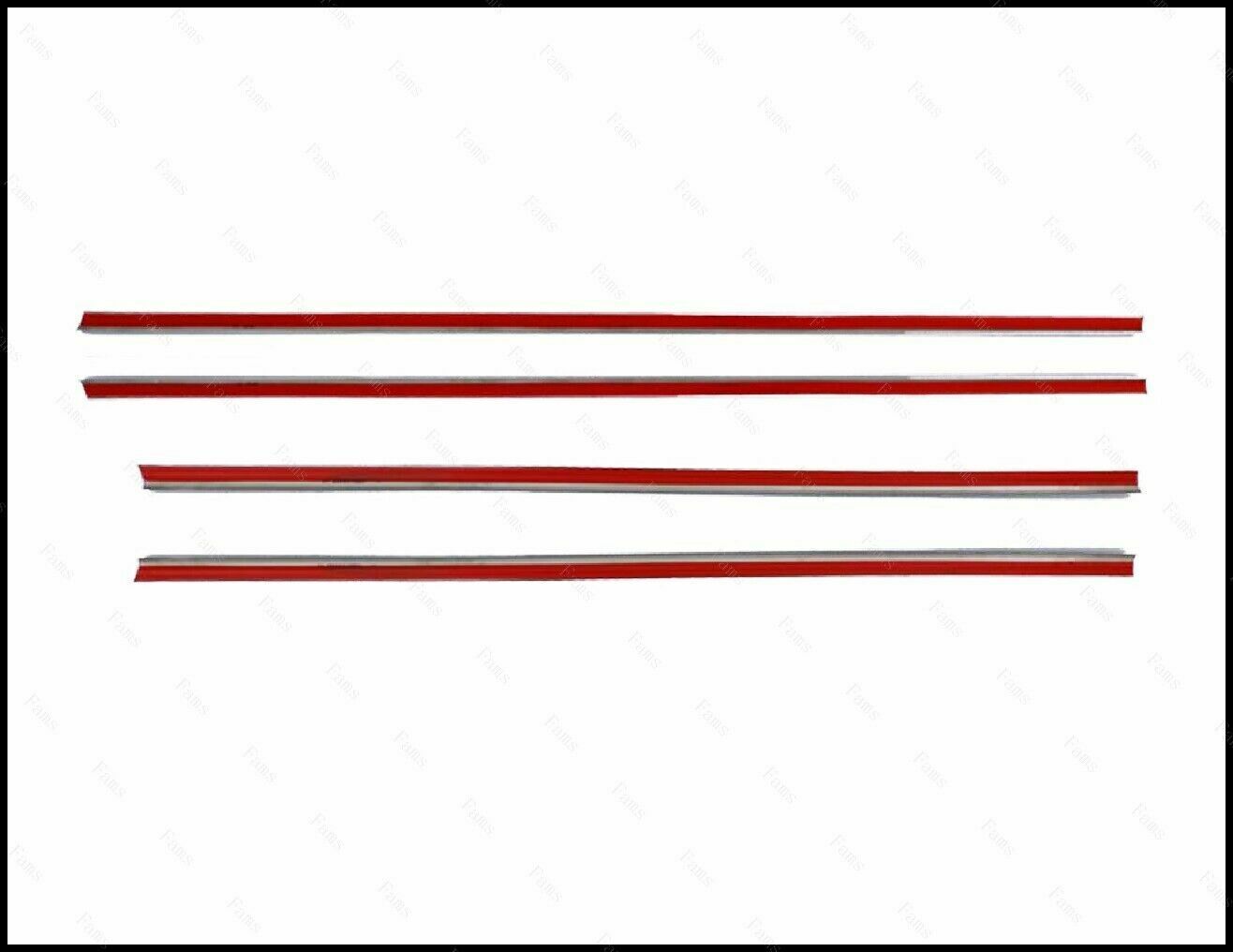 CROMATURA CORNICI FINESTRINI 4PZ BMW 3 E90 2004-2011 ACCIAIO INOX ADESIVO 0032 AUTOELEGANCERICAMBI