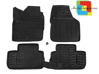 CUSTOM RUBBER CAR INTERIOR MATS SET LAND ROVER FREELANDER 2 06-17 -AT-