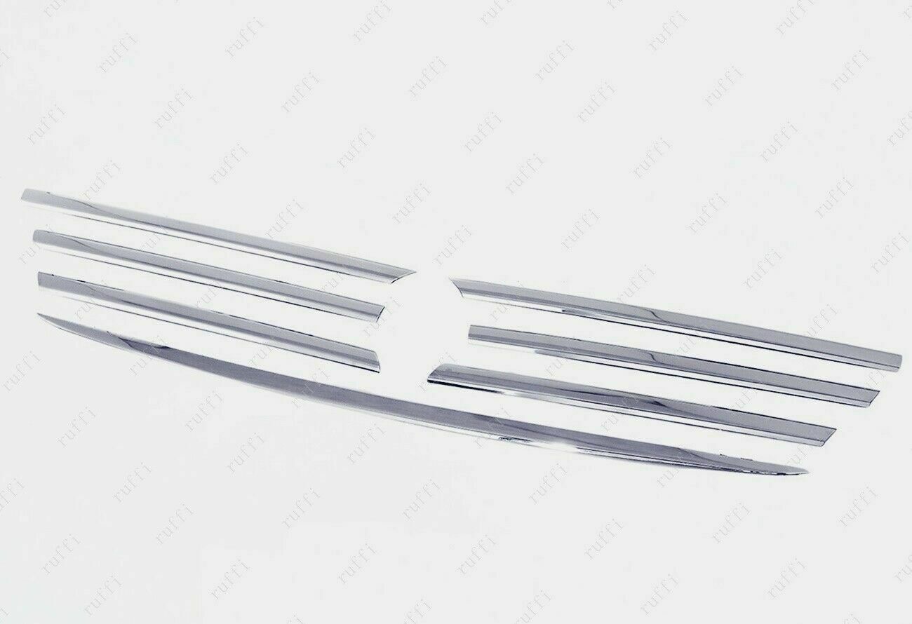 CROMATURA GRIGLIA FRONTALE 7PZ MERCEDES VITO W639 2003-2014 INOX ADESIVO 0032 AUTOELEGANCERICAMBI