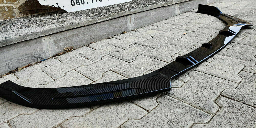 0050 AUDI A3 8V LIFT SOTTO PARAURTI ANTERIORE CARBONIO RS3 DESIGN SPLITTER LAMA AUTOELEGANCERICAMBI