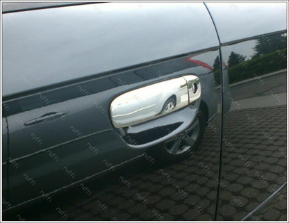 CROMATURA MANIGLIE 4 PORTE AUDI A6 C5 1997-2005 ACCIAIO INOX ADESIVO 0032 AUTOELEGANCERICAMBI