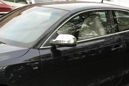 CROMATURA SPECCHIETTI LATERALI AUDI A5 S5 RS5 2010-2016 INOX ADESIVO 0032 AUTOELEGANCERICAMBI
