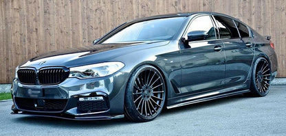 BMW SERIE 5 G30 G31 2017-2020 GRIGLIE ANTERIORI M SPORT NERO LUCIDO AUTOELEGANCERICAMBI